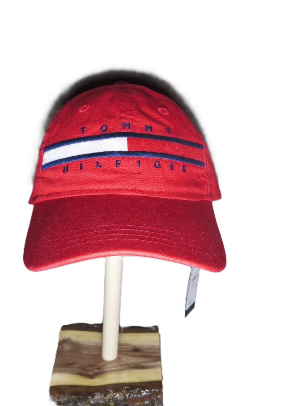 Tommy Hilfiger Baseball Style Hat Red NWT One Size